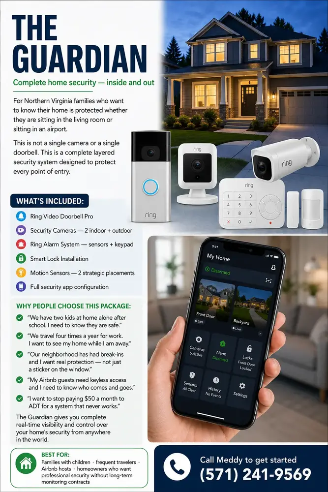 The Guardian smart security package