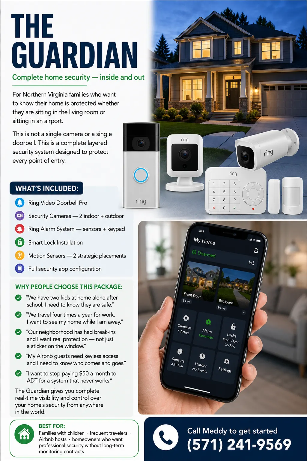 The Guardian smart security package