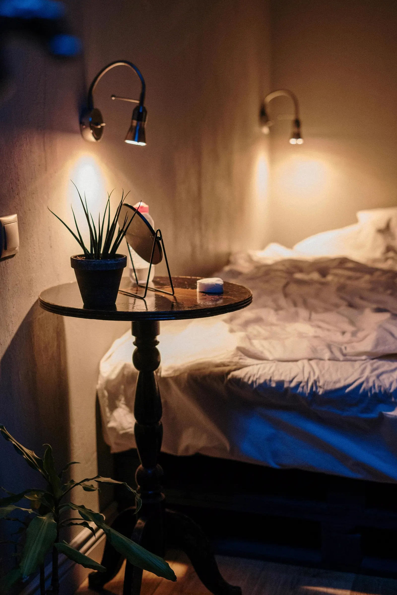 Home securing itself at night
