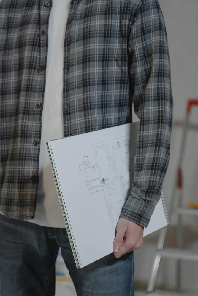 Permit paperwork for an electrical installation